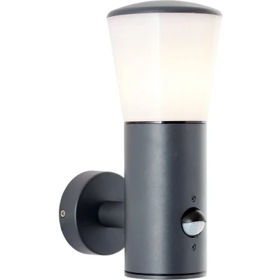 Afbeelding van Brilliant Cliffi Buiten wandlamp met bewegingssensor Antraciet
