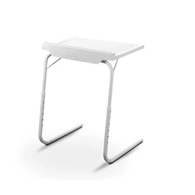 Afbeelding van Mediashop Table Express Bijzettafel, tafeltafel, serveertafel, tot 25 kg draagvermogen, 18 instelmogelijkheden, houder voor tablet en smartphone