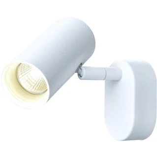 Afbeelding van Slv noblo wand en plafondopbouwarmatuur enkel rond 2000 3000k 8w dim to warm phase 36graden wit 1008703