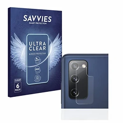 Afbeelding van Savvies (6 Stuks) Schermbeschermer voor Samsung Galaxy S20 FE 5G (ALLEEN Camera Lens) Screen Protector Ultra Transparant
