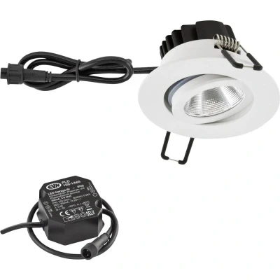 Afbeelding van EVN PC650N90102 Lichttechnik LED inbouwlamp vast ingebouwd 8.4 W Wit
