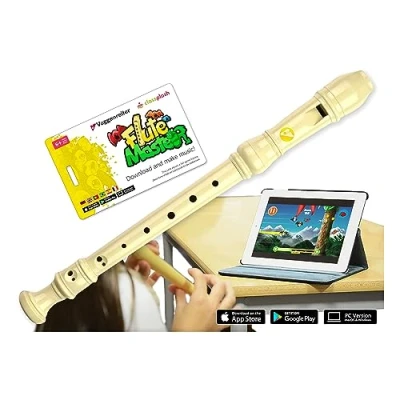 Afbeelding van Voggenreiter/Classplash Flute Master mit Blockflöte Educatief