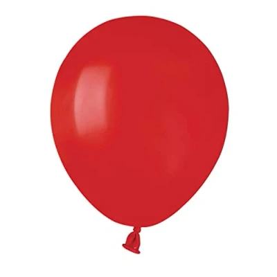 Afbeelding van Pack 100 balloons in natural latex Premium Quality A50 (Ø 13cm / 5&quot;), red