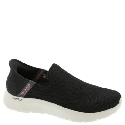 Afbeelding van Skechers Gowalk Flex handenvrije slip in sportieve instappers, casual wandelschoenen voor heren, Zwart/Grijs, 50.5 EU