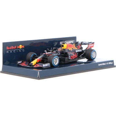 Afbeelding van Red Bull Racing Honda RB16B #33 Winner Belgian GP 2021 1:43 Minichamps