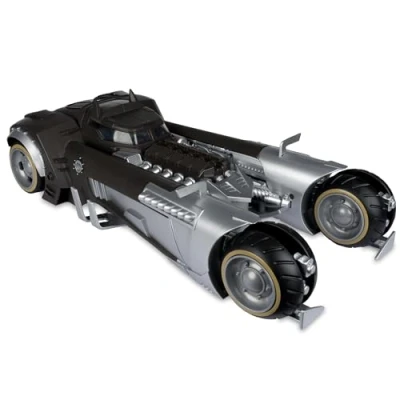 Afbeelding van DC Multiverse Vehicle White Knight Batmobile (Gold Label) 18 cm