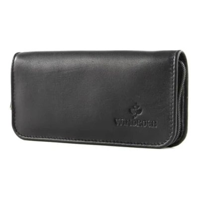 Afbeelding van Windrose Manicure Rits etui 5 Delig Zwart