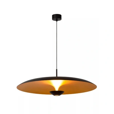 Afbeelding van Lucide KENNETH Hanglamp Ø 80 cm LED Dimb. 1x22W 2700K Zwart