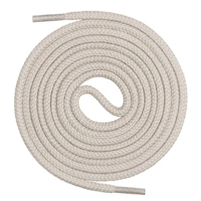 Afbeelding van Mount Swiss Ronde premium veters van 100% katoen zeer scheurvast kleur lichtbeige lengte 100cm