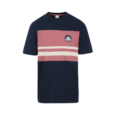Afbeelding van Protest Myron Tshirt print, Heren, Maat: XS, Night skyblue