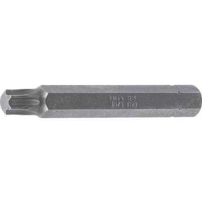Afbeelding van BGS 4574 Bit lengte 75 mm 10 (3/8&quot;) buitenzeskant T profiel (voor Torx) T50