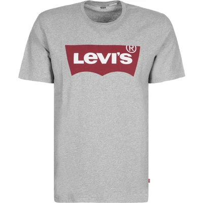 Afbeelding van Levi&#039;s Tshirt print, Heren, Maat: XS, Midtone grey