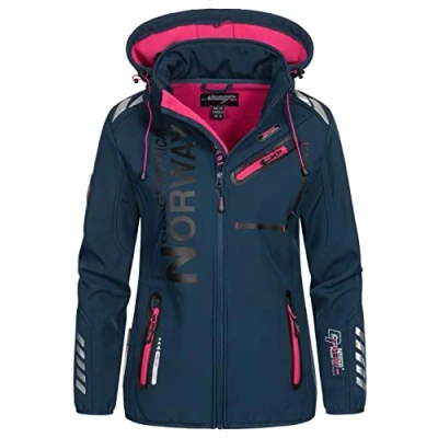 Afbeelding van Geographical Norway Damen Softshelljacke Reine Assor B Lady 068 Navy / L