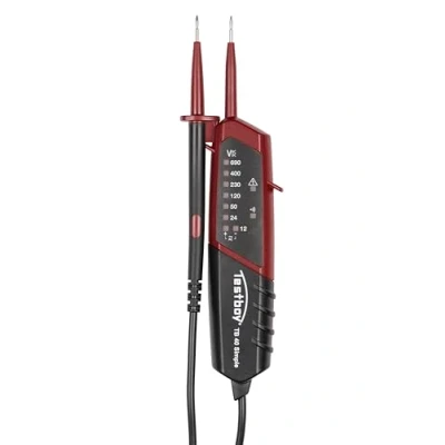 Afbeelding van Testboy 40 Simple Tweepolige spanningstester CAT III 600 V Akoestisch, LED
