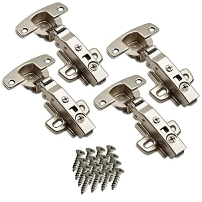 Afbeelding van SOTECH 4 stuks Hettich Sensys Potscharnier 8645i TH52 110 Hoekaanslag Hoogte/Afstand 1,5 mm met Soft close incl M4x16mm schroeven