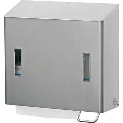 Afbeelding van SanTRAL combinatiedispenser zeep &amp; handdoekdispenser RVS