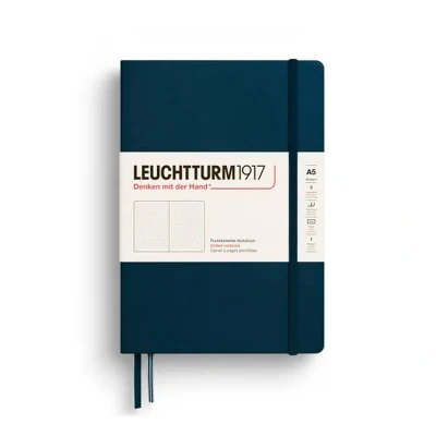 Afbeelding van Leuchtturm notitieboek deep sea dotted medium hardcover a5 145x210mm