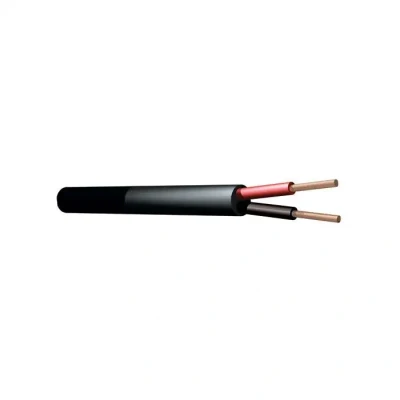 Afbeelding van PD Connex 100V luidsprekerkabel 2x 1.5mm² 15A Zwart 50 meter rol