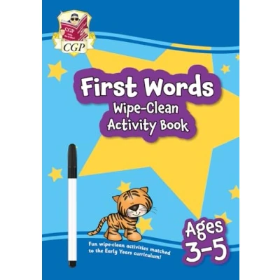 Afbeelding van New First Words Wipe Clean Activity Book for Ages 3 5 (with pen)