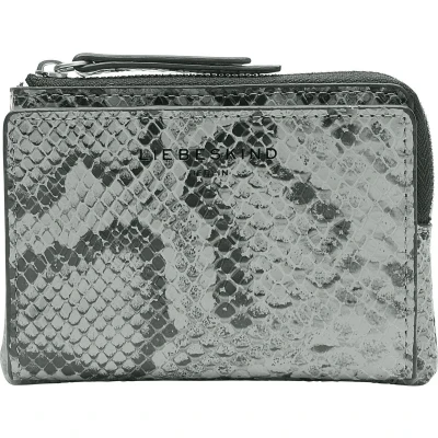 Afbeelding van LIEBESKIND BERLIN Leren Portemonnee Snake Smilla Wallet Salt Blue Blauw