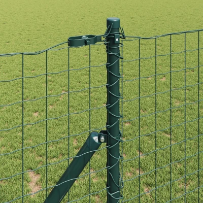 Afbeelding van vidaXL Heipalen Set 7 Stuks Groen Metaal