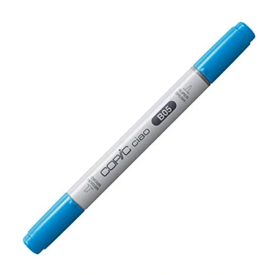 Afbeelding van COPIC Ciao Marker Type B 05, Process Blue, veelzijdige layout marker, op alcoholbasis, met een medium breedte en brush tip