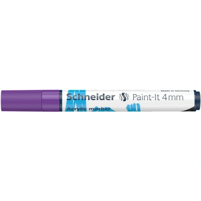Afbeelding van Schneider acrylmarker Paint it 320 4mm paars S 120208