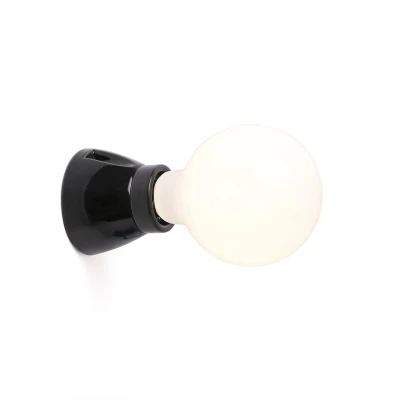 Afbeelding van FARO BARCELONA Wandlamp Kera, zwart