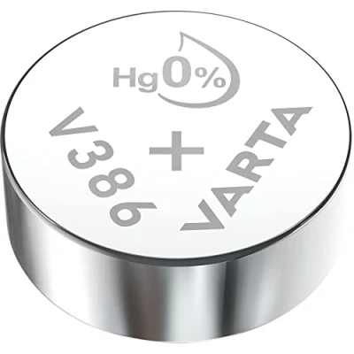 Afbeelding van Varta Knoopcel Batterij V386 1stuk(s) 1.55V 0.115Ah 4008496245659