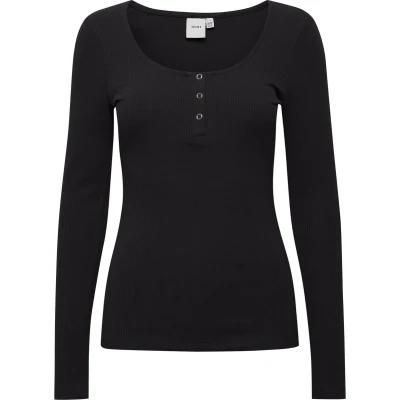 Afbeelding van ICHI Ihsuper LS Trui, Dames, Maat: Large, Black