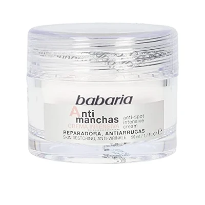 Afbeelding van Babaria GEZICHTS/ANTI RIMPEL INTENSIEVE CRÈME TEGEN PUISTJES MET DUBBELE WERKING 50 ML
