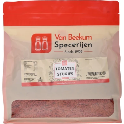Afbeelding van Van Beekum Specerijen Tomaten Stukjes 1 kilo (hersluitbare stazak)