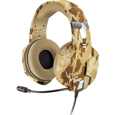 Afbeelding van Trust GXT 322D Carus Gaming Headset, desert camo headset