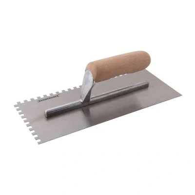 Afbeelding van Silverline Plakspaan houten handvat 280 x 120 mm 6 tanden