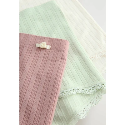Afbeelding van Next Broekje pastelgroen / oudroze wit