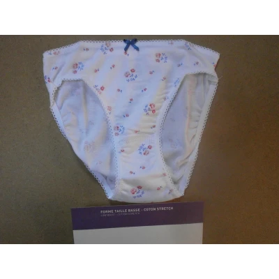 Afbeelding van Petit bateau 2 Pack Slip Onderbroek Meisje Bloempje 12 jaar 150
