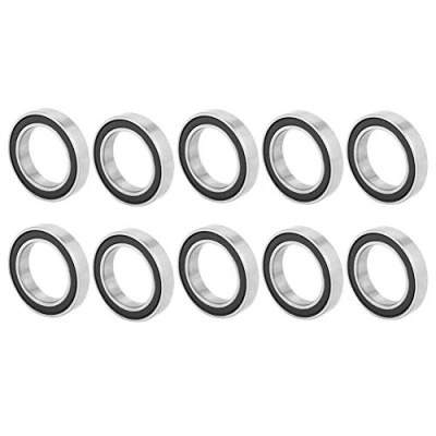 Afbeelding van Akozon gegroefde kogellagers, 10 stuks, 6803 2RS, rubber, verzegelde groefkogellagers, 17 mm x 26 5 mm, voor kleine hobby&#039;s, as/hengelprojecten