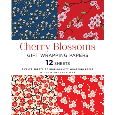 Afbeelding van Cherry Blossoms Gift Wrapping Papers /anglais: 18 x 24 inch (45 61 cm) Paper