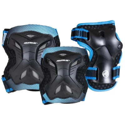 Afbeelding van Powerslide Kids Pro beschermset Jongens Blauw Maat Xs