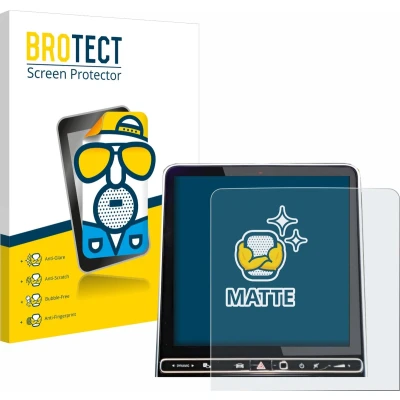 Afbeelding van BROTECT Screenprotector voor Mercedes Benz GLC X254 GPS Navigation 2023 Folie Beschermfolie matte