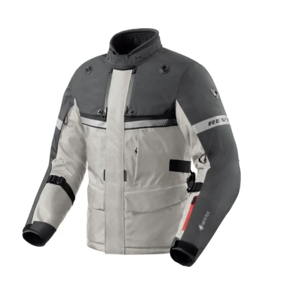 Afbeelding van Rev&#039;it Poseidon 3 GTX Textiel Jas zilver/antraciet