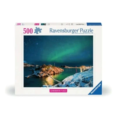 Afbeelding van Ravensburger Legpuzzel Nordlichter Ub.Bergsfjord, 500st.