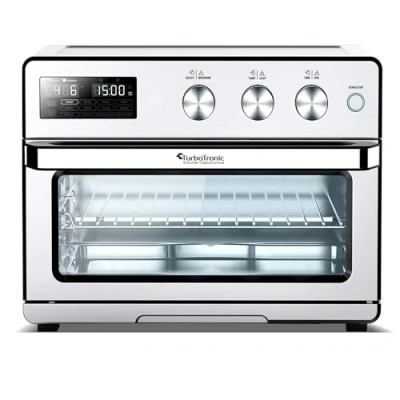Afbeelding van TurboTronic AF32DRD Airfryer XXL en Oven Heteluchtfriteuse 32 Liter Zilver