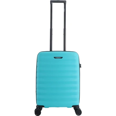 Afbeelding van Saxoline Flow Handbagage harde koffer / Trolley Reiskoffer (Small) Turkoois