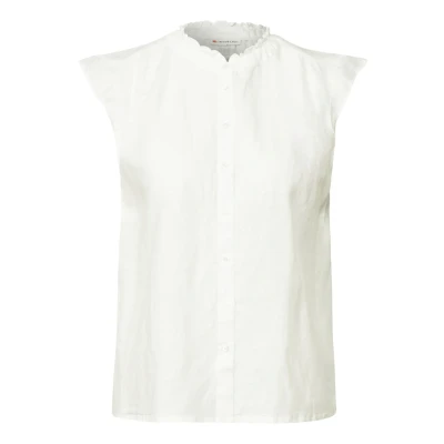 Afbeelding van Street One MIT RÜSCHEN Overhemdblouse, Dames, Maat: 34, Weiß