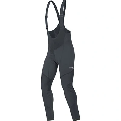 Afbeelding van GORE WEAR C3 WINDSTOPPER Bib Tights+, voor heren, zwart, S, 100337