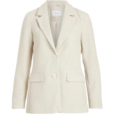 Afbeelding van VIEMMI Boucle Blazer NOOS, berk, 40