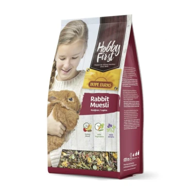 Afbeelding van 3x Hobby First Hope Farms Konijn Muesli 2,5 kg