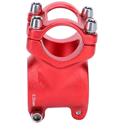 Afbeelding van Bike Short Stem, 25,4x35mm Stuurpen Toepasbaar op fietssturen met een diameter van 25,4 mm / 1in. 1in fiets(rood)