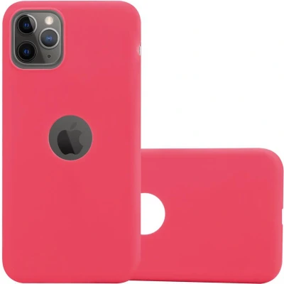 Afbeelding van Cadorabo Hoesje geschikt voor Apple iPhone 11 PRO in CANDY ROOD Beschermhoes TPU silicone Case Cover